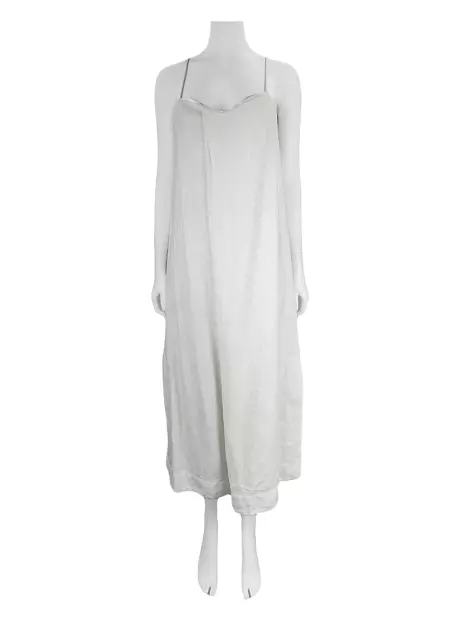 Vestido Le Soleil D'Été Texturizado Branco