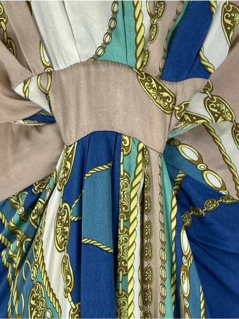 Vestido Letage Tecido Estampado