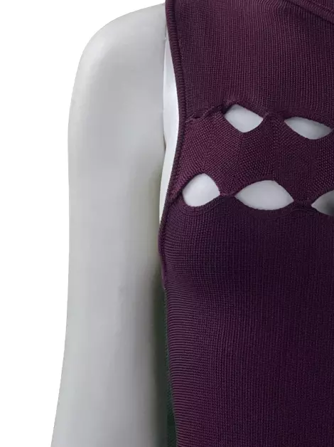 Vestido Lolitta Bandagem Vinho