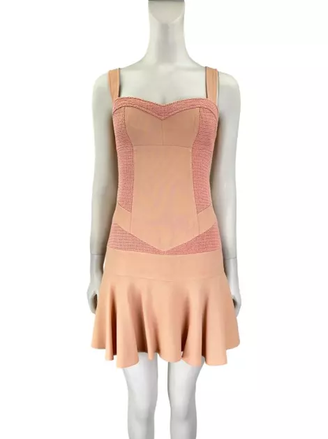 Vestido Lolitta Bordado Rosa