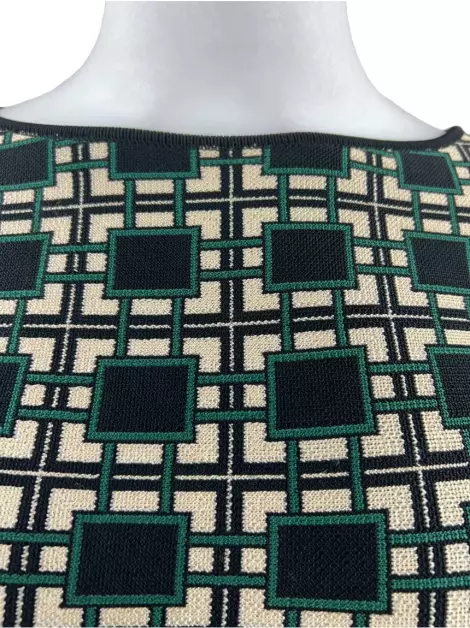Vestido Lolitta Malha Geométrico