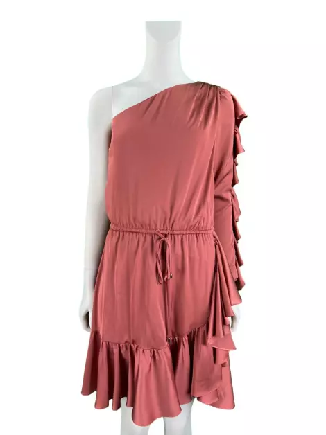 Vestido Lu Monteiro Amarração Coral