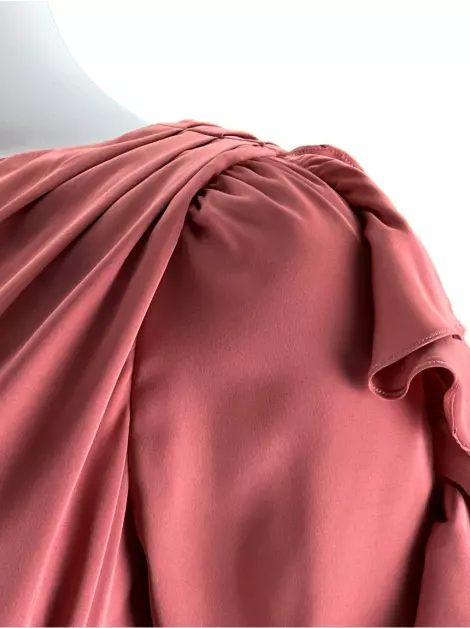 Vestido Lu Monteiro Amarração Coral