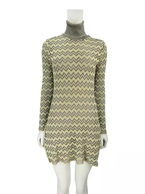 Vestido M Missoni Curto Chevre