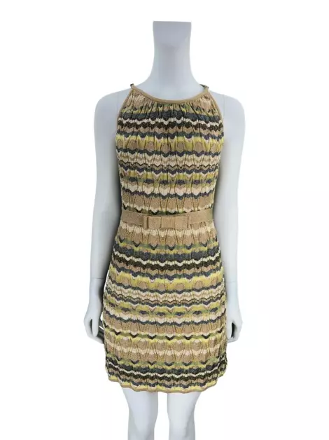 Vestido M Missoni Curto Estampado