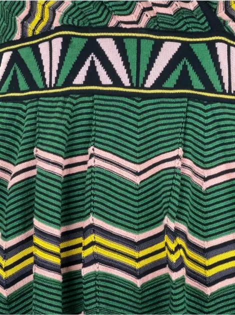 Vestido M Missoni Curto Estampado