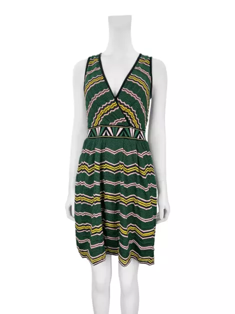 Vestido M Missoni Curto Estampado