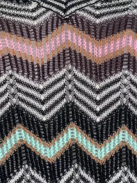 Vestido M Missoni Tricot Estampado