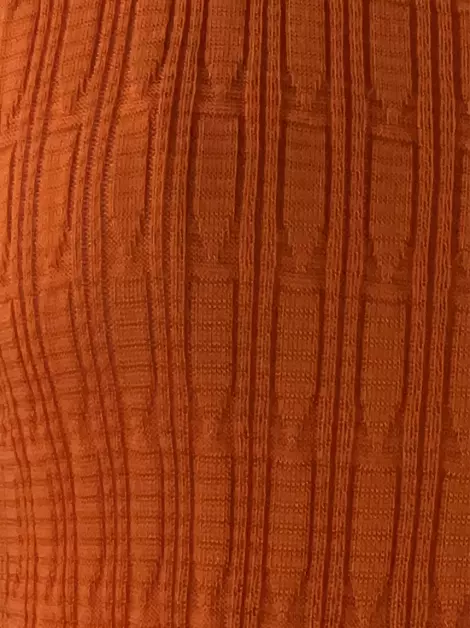 Vestido M Missoni Tricot Laranja