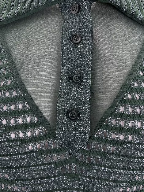 Vestido M Missoni Tricot Verde