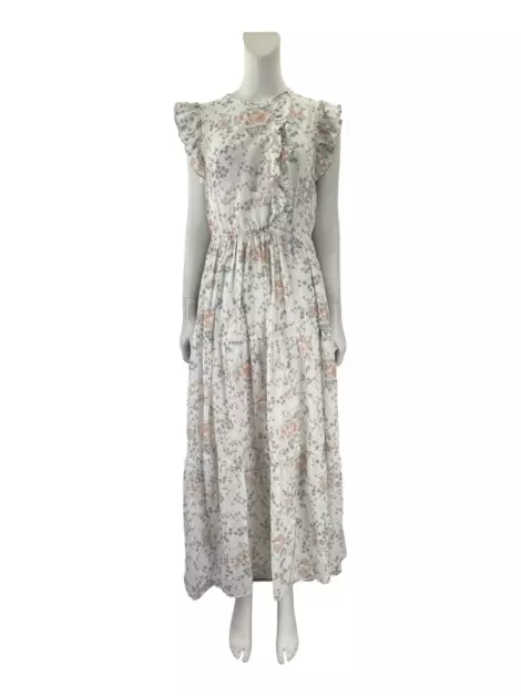 Vestido Maje Longo Floral