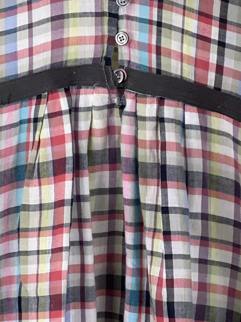 Vestido Marc Jacobs Xadrez Multicolor