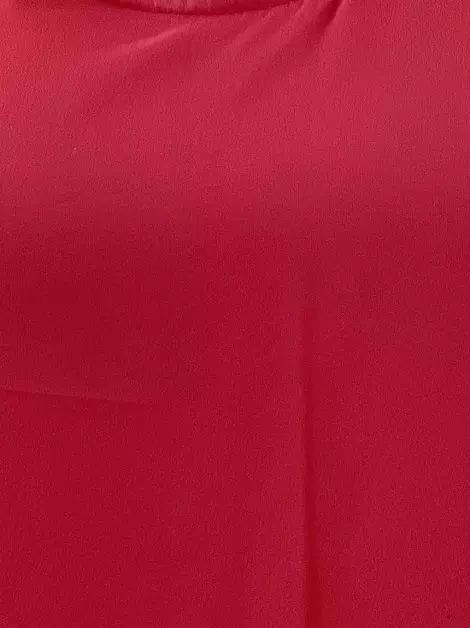Vestido Maria Bonita Extra Texturizada Vermelha