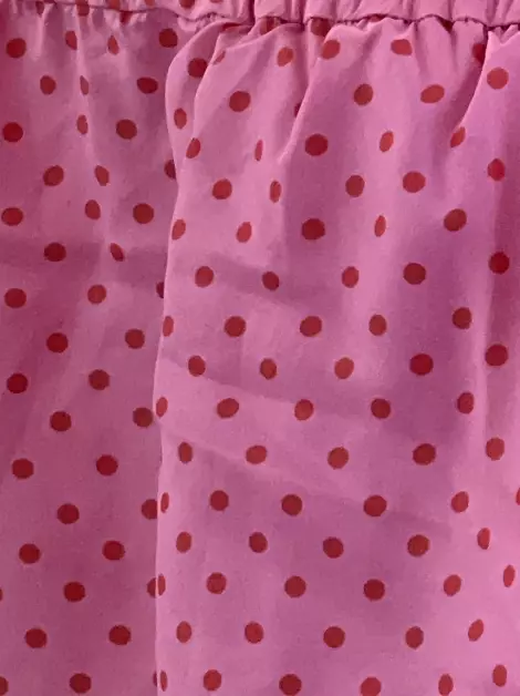 Vestido Maria Cabaleiro Babados Poá