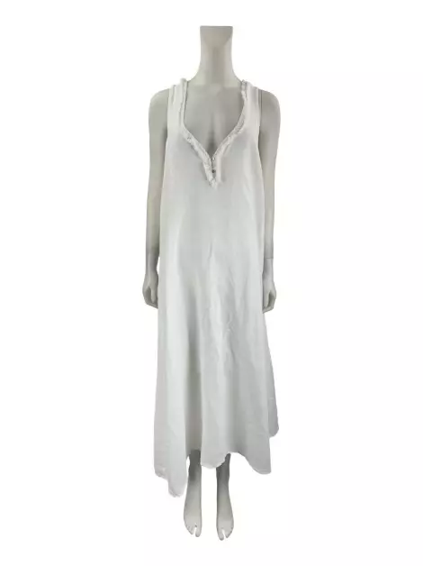 Vestido Marisa Ribeiro Linho Branco
