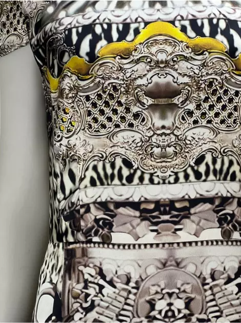 Vestido Mary Katrantzou Seda Estampado