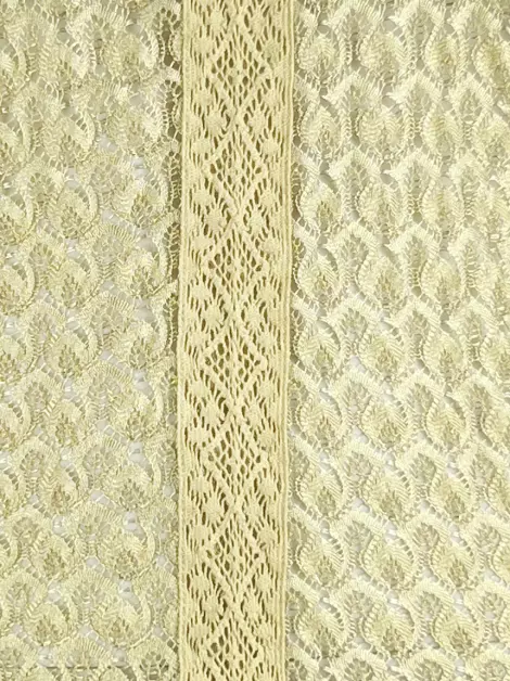 Vestido Melissa Odabash Renda Dourado