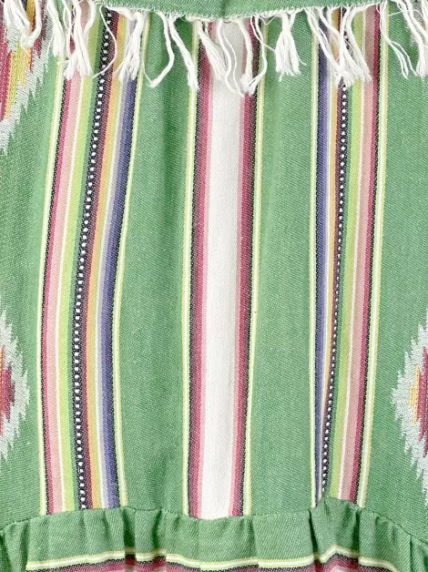 Vestido Miss June Mullet Verde Estampado
