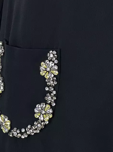 Vestido Miu Miu Curto Bordado