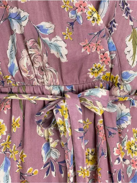 Vestido Monoprixhomme Estampado Roxo