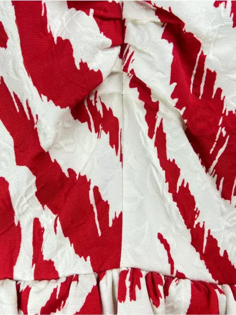Vestido MSGM Textura Bicolor