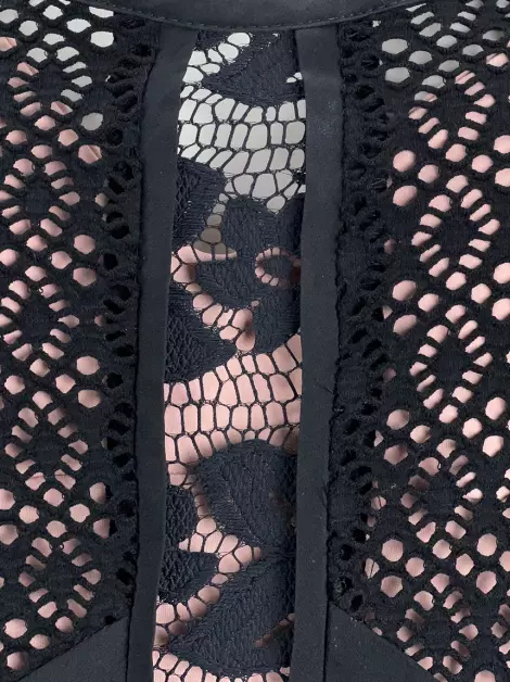 Vestido Nanette Lepore Laise Preto