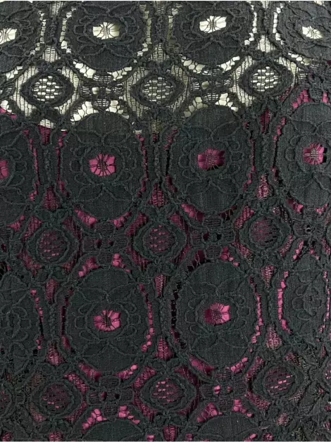 Vestido Nanette Lepore Renda Preto