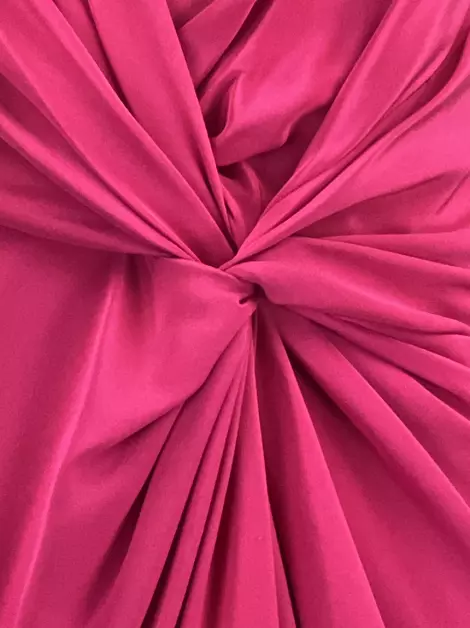 Vestido Nicole Miller Midi Rosa