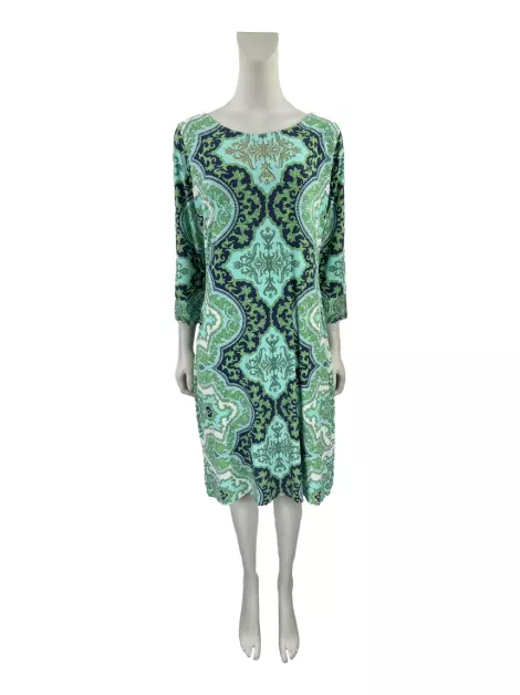 Vestido One Up Estampado Verde