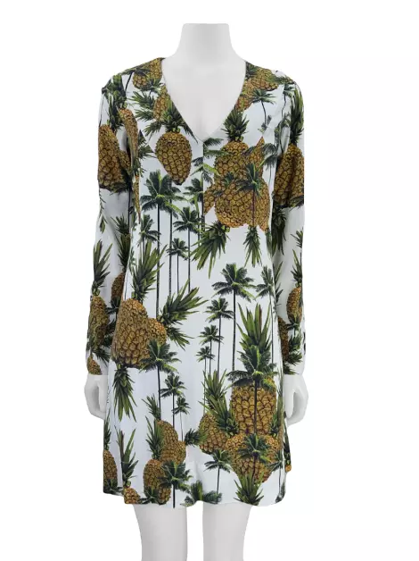 Vestido Osklen Curto Estampado