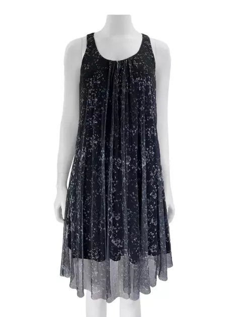 Vestido Osklen Tule Estammpado