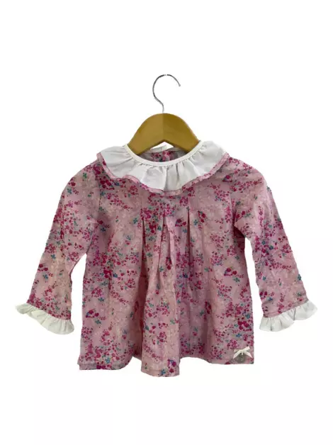 Vestido Paola Bimbi Rosa Floral