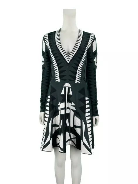 Vestido Parker Tricô Estampado