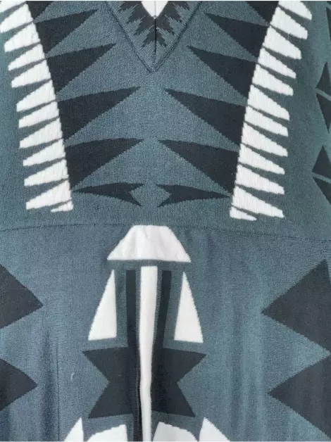 Vestido Parker Tricô Estampado