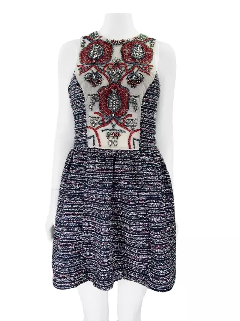 Vestido PatBo Curto Bordado