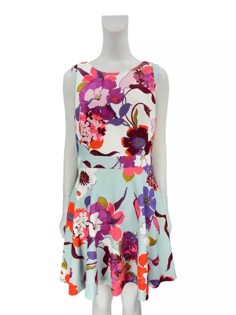 Vestido PatBo Floral Azul