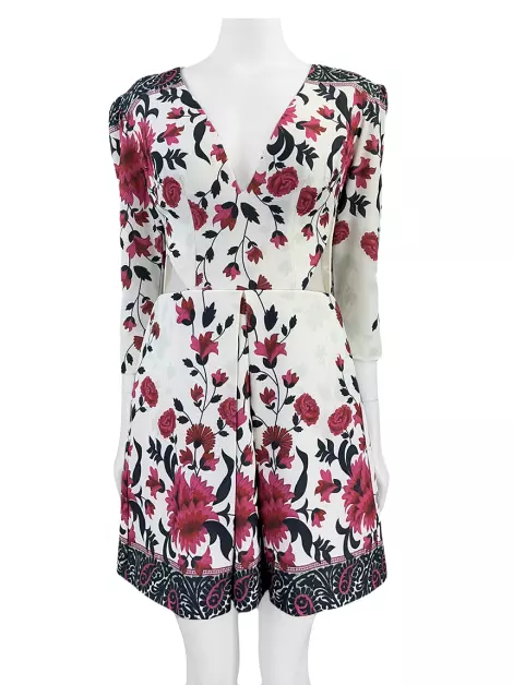 Vestido PatBo Floral Bege