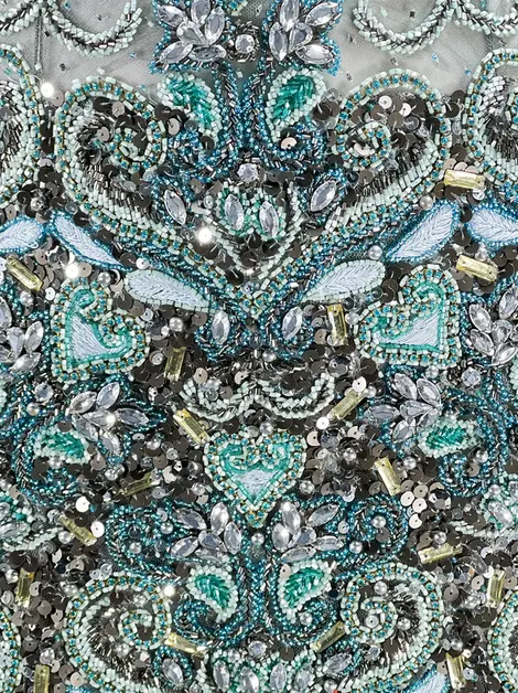 Vestido PatBo Pedrarias Verde