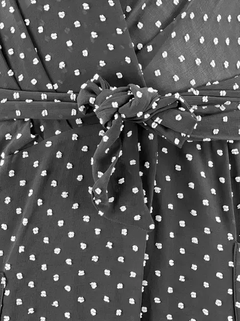 Vestido PatBo Tecido Preto