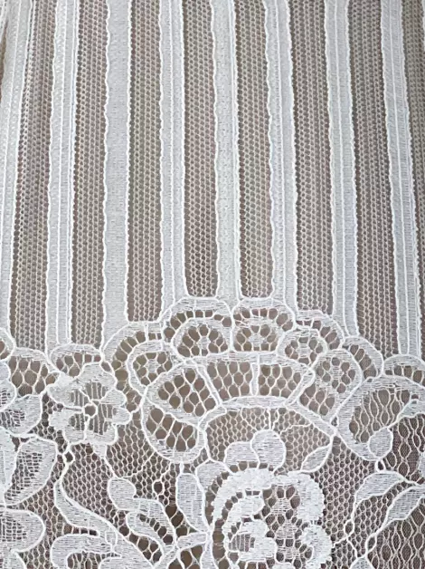 Vestido Patricia Bonaldi Renda Bege