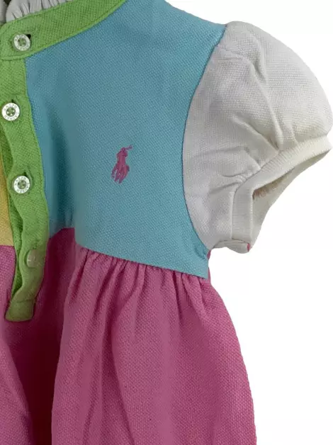 Vestido Ralph Lauren Estampado Multicolor