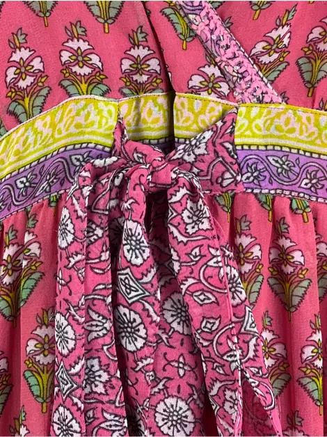 Vestido Rapsodia Longo Estampado