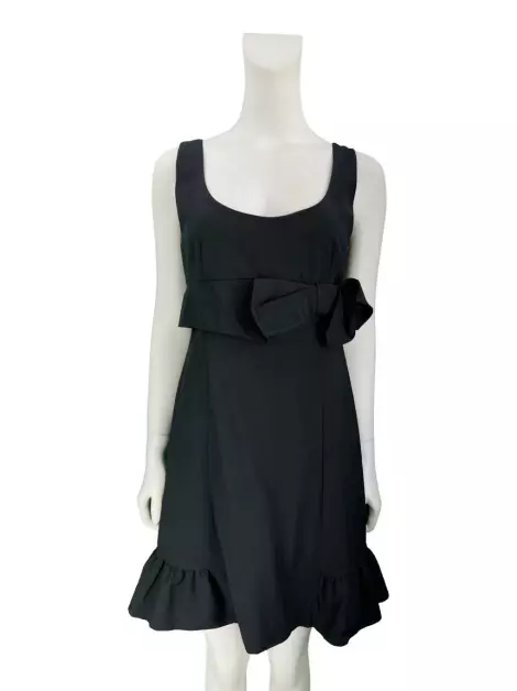 Vestido Red Valentino Tecido Preto