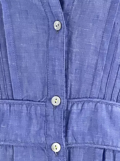 Vestido Richards Azinturado Azul