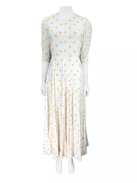 Vestido Rixo Longo Estampado