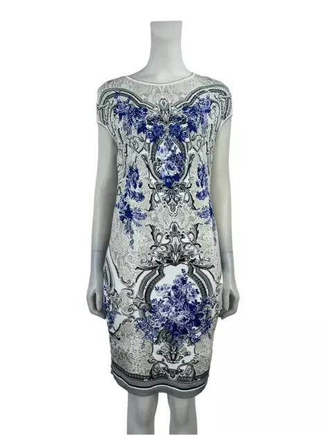 Vestido Roberto Cavalli Bandagem Estampado