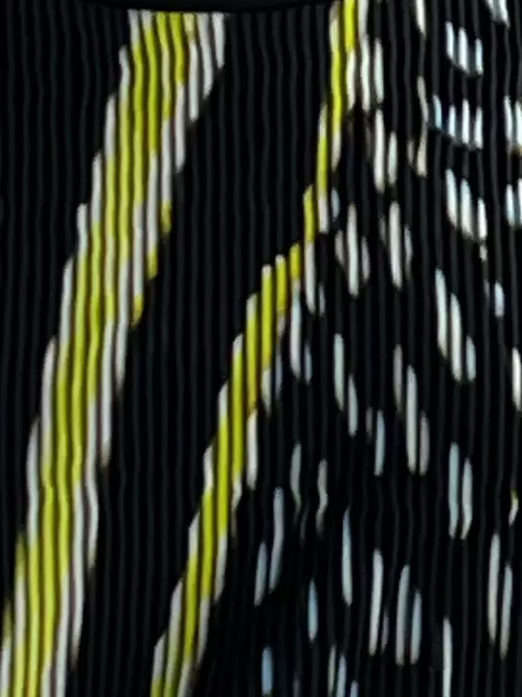 Vestido Roberto Cavalli Drapeado Multicolor