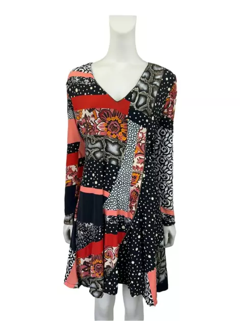 Vestido Roberto Cavalli Tecido Estampado