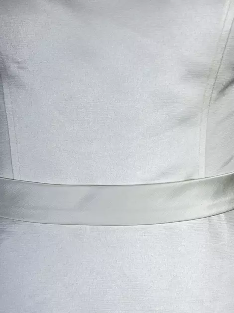 Vestido Rosa Clará Acetinado Off-White