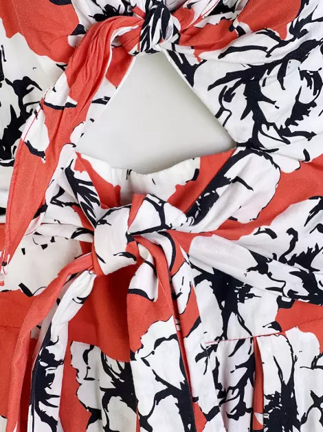 Vestido S Club Longo Floral